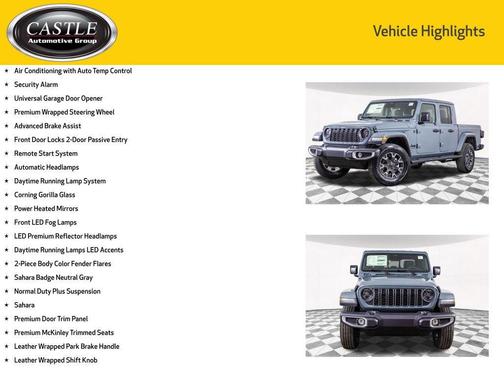 2026 Jeep Gladiator Sport S