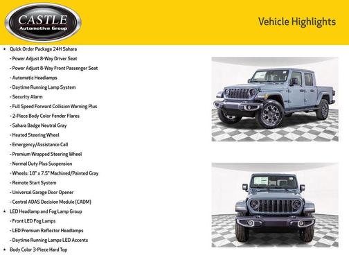 2026 Jeep Gladiator Sport S
