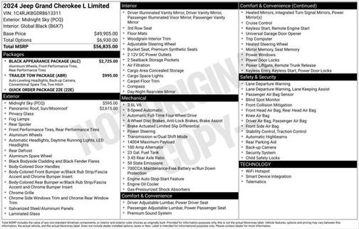2024 Jeep Grand Cherokee L Limited