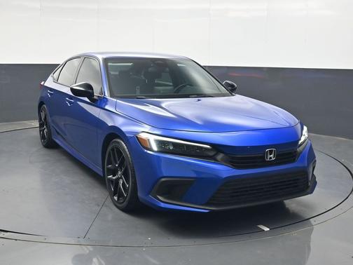 Aegean Blue Metallic 2024 Honda Civic