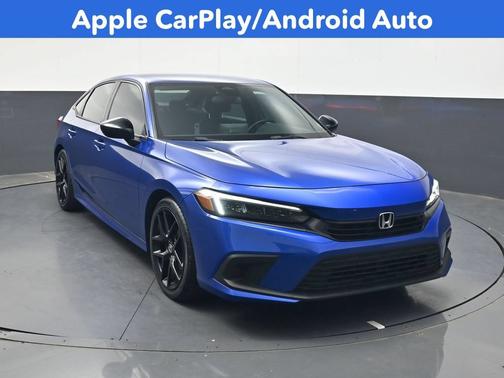 Aegean Blue Metallic 2024 Honda Civic