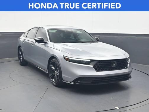 Solar Silver Metallic 2026 Honda Accord Hybrid