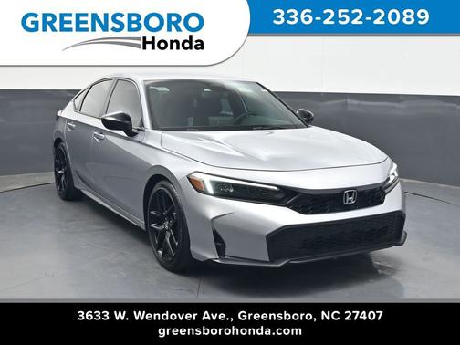 Solar Silver Metallic 2026 Honda Civic