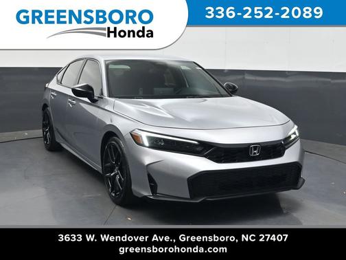 Solar Silver Metallic 2026 Honda Civic