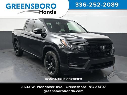 Crystal Black Pearl 2026 Honda Ridgeline