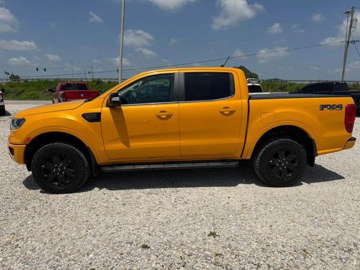 Cyber Orange Metallic Tricoat 2021 Ford Ranger LARIAT
