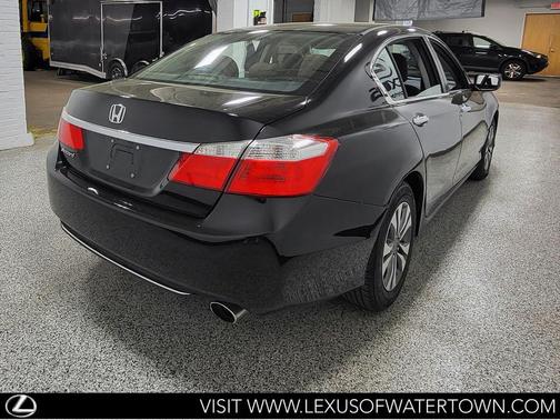 Crystal Black Pearl 2013 Honda Accord LX