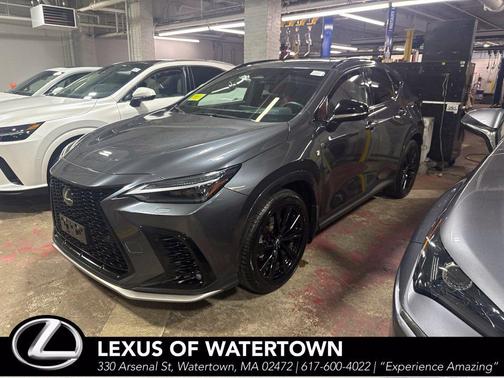 Cloudburst Gray 2025 Lexus NX 350 F SPORT Handling