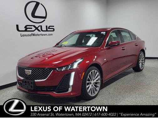 Infrared Tintcoat 2022 Cadillac CT5 Premium Luxury