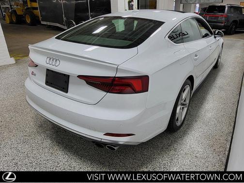 Glacier White 2018 Audi S5 3.0T Premium Plus