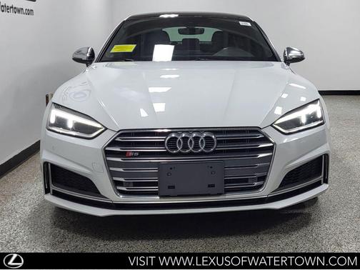 Glacier White 2018 Audi S5 3.0T Premium Plus