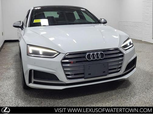 Glacier White 2018 Audi S5 3.0T Premium Plus