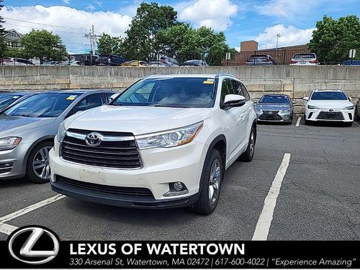 Blizzard Pearl 2015 Toyota Highlander Limited