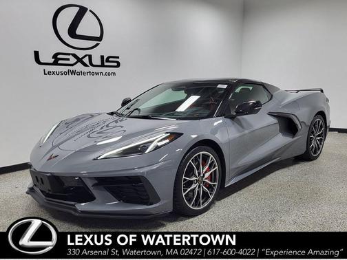 Sea Wolf Gray Tricoat 2024 Chevrolet Corvette Stingray w/3LT
