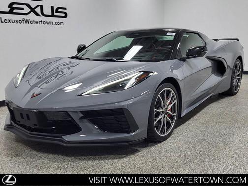 Sea Wolf Gray Tricoat 2024 Chevrolet Corvette Stingray w/3LT