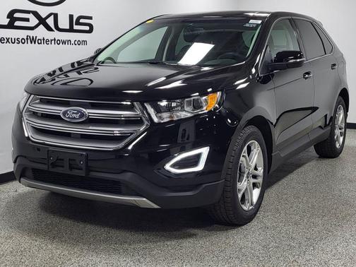 SHADOW BLACK 2016 Ford Edge Titanium