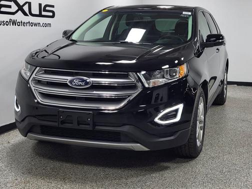SHADOW BLACK 2016 Ford Edge Titanium