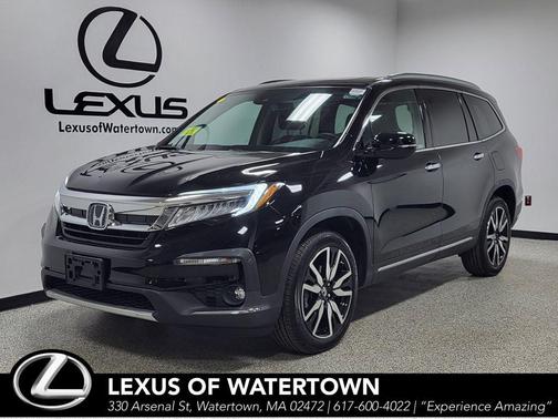 Crystal Black Pearl 2021 Honda Pilot AWD Elite