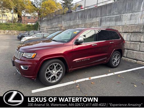 Velvet Red Pearlcoat 2020 Jeep Grand Cherokee Overland