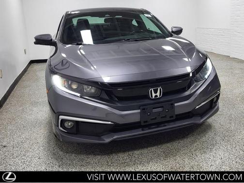 Modern Steel Metallic 2019 Honda Civic EX
