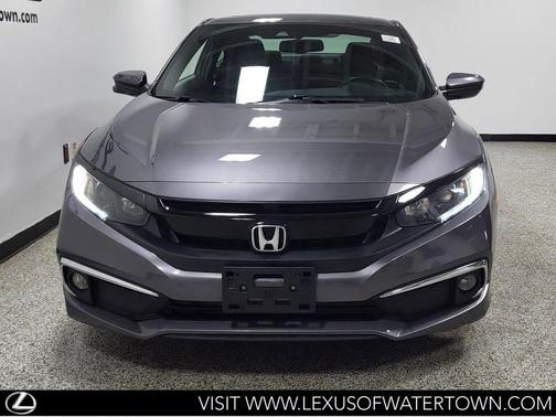 Modern Steel Metallic 2019 Honda Civic EX