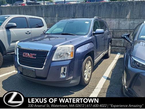 Atlantis Blue Metallic 2013 GMC Terrain SLT-1