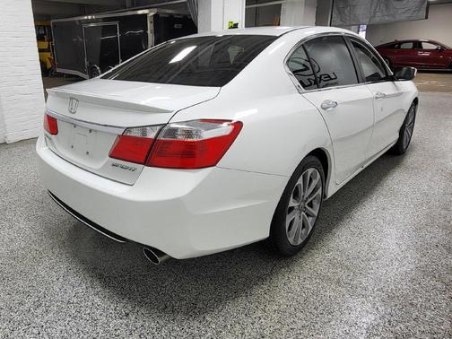 White Orchid Pearl 2013 Honda Accord Sport