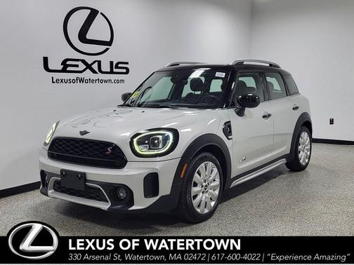 White Silver Metallic 2022 MINI Countryman Cooper S ALL4