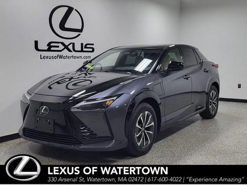 Cloudburst Gray/Black 2023 Lexus RZ 450e Premium