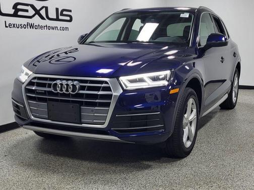 Blue 2020 Audi Q5 45 Premium Plus