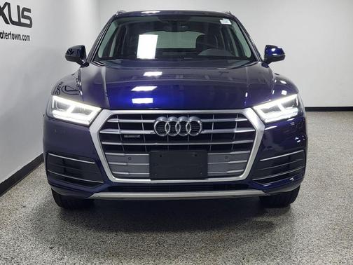 Blue 2020 Audi Q5 45 Premium Plus