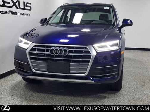 Blue 2020 Audi Q5 45 Premium Plus