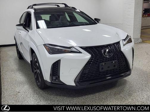Ultra White w/Obsidian Roof 2023 Lexus UX 250h F Sport