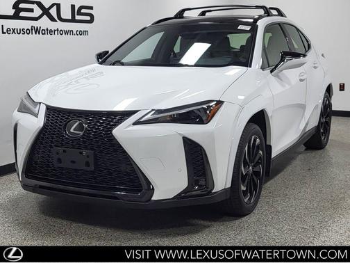 Ultra White w/Obsidian Roof 2023 Lexus UX 250h F Sport