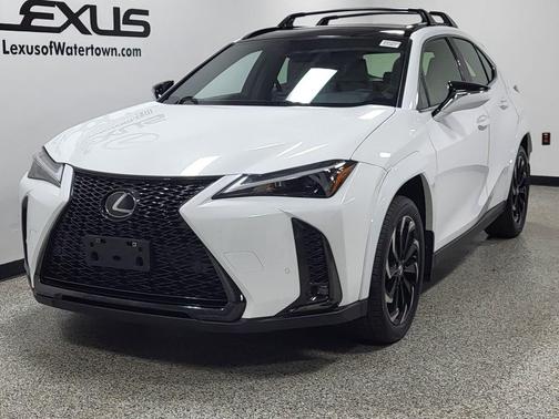 Ultra White w/Obsidian Roof 2023 Lexus UX 250h F Sport