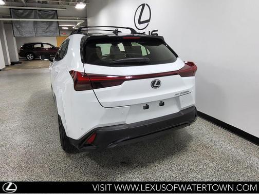 Ultra White w/Obsidian Roof 2023 Lexus UX 250h F Sport