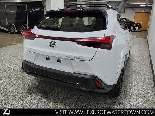 Ultra White w/Obsidian Roof 2023 Lexus UX 250h F Sport