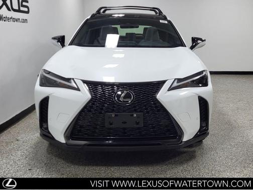 Ultra White w/Obsidian Roof 2023 Lexus UX 250h F Sport