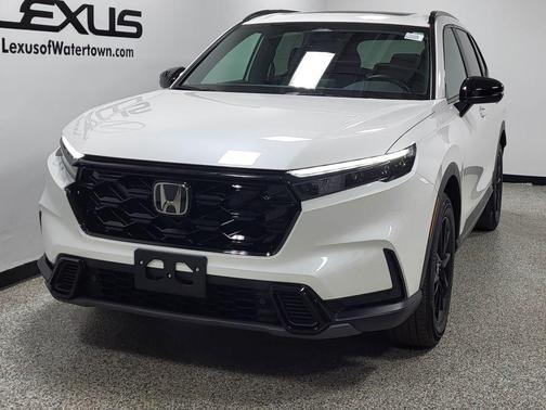 Platinum White Pearl 2026 Honda CR-V Hybrid Sport-L AWD