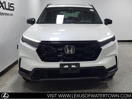 Platinum White Pearl 2026 Honda CR-V Hybrid Sport-L AWD