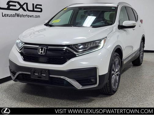 Platinum White Pearl 2022 Honda CR-V AWD Touring