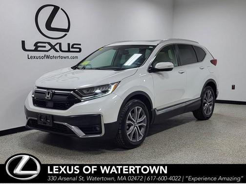 Platinum White Pearl 2022 Honda CR-V AWD Touring