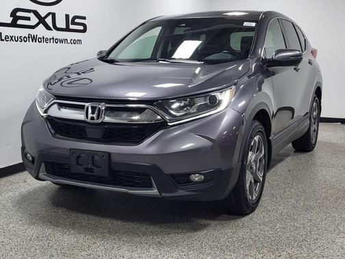 Gray 2018 Honda CR-V EX-L