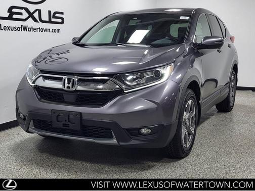 Gray 2018 Honda CR-V EX-L