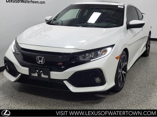 White Orchid Pearl 2017 Honda Civic Si
