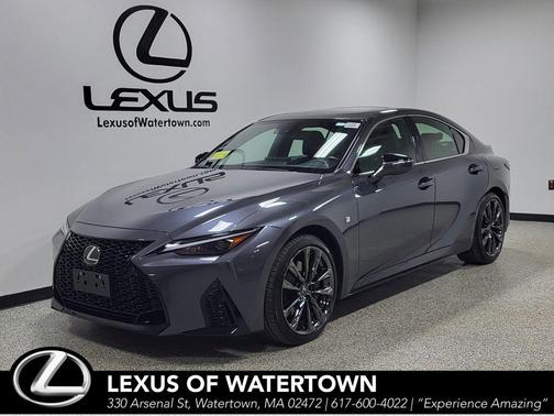 Cloudburst Gray 2024 Lexus IS 350 Base