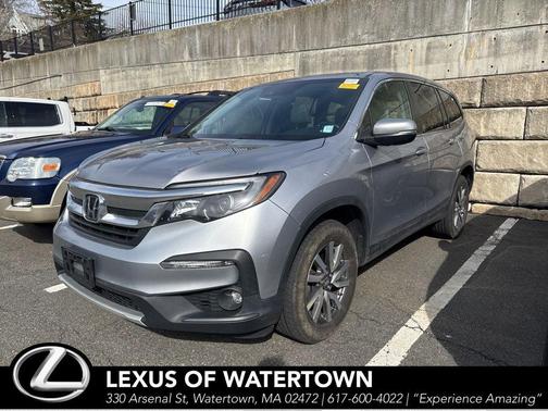 Lunar Silver Metallic 2022 Honda Pilot AWD EX-L