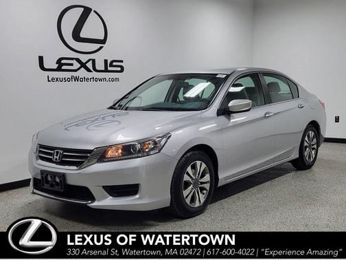 Alabaster Silver Metallic 2013 Honda Accord LX