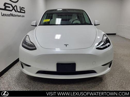 Pearl White Multi-Coat 2021 Tesla Model Y Long Range Dual Motor All-Wheel Drive