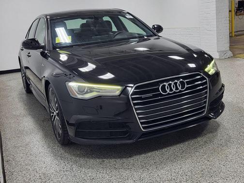 Black 2017 Audi A6 3.0T Premium Plus